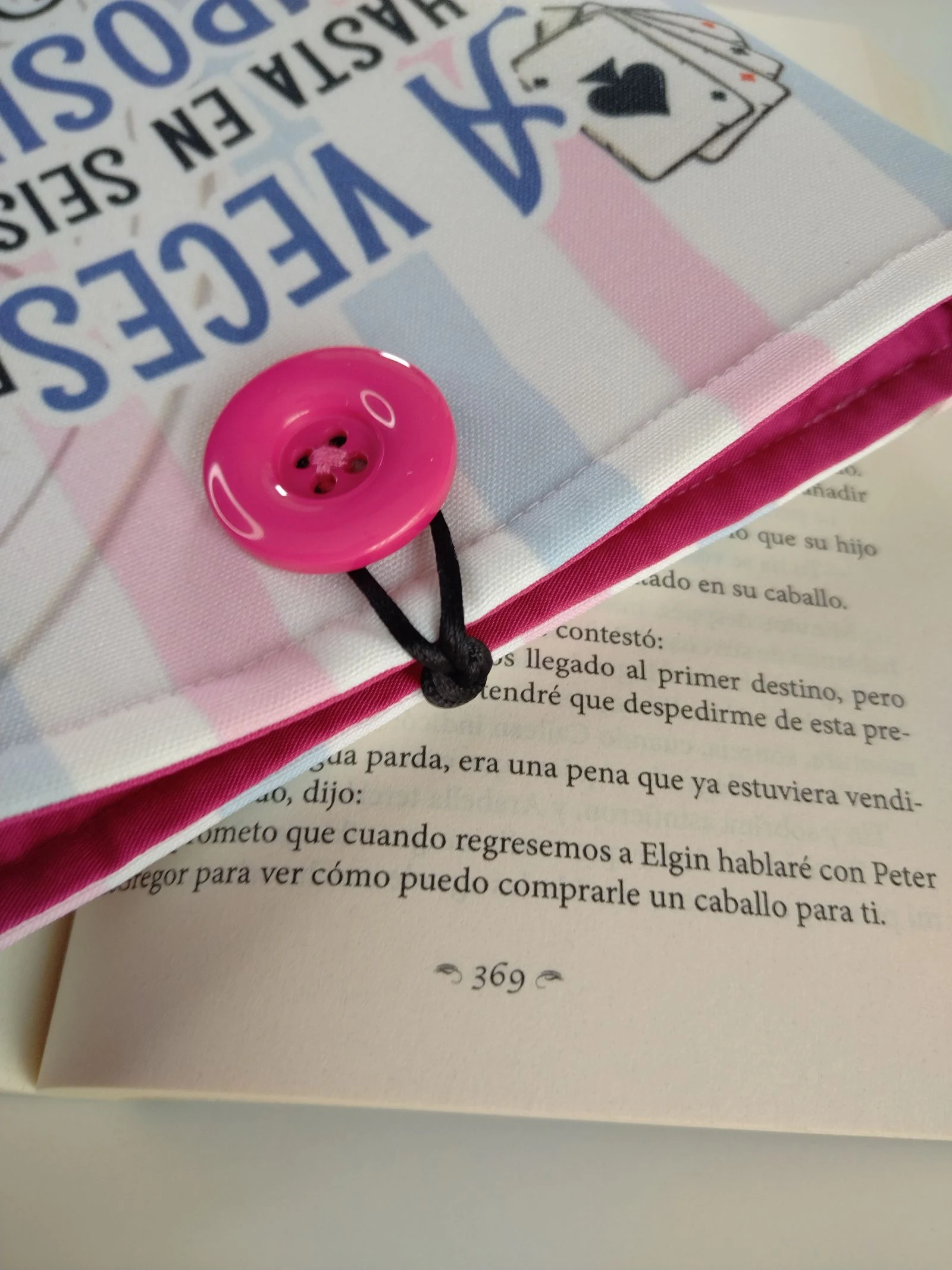 Funda para libros o tablets - Alicia en el país de las Maravillas -  Hecha a mano – photo 3